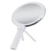 Zadro Double-sided Hand Mirror With Magnifications & Stand - 5x/1x Magnification