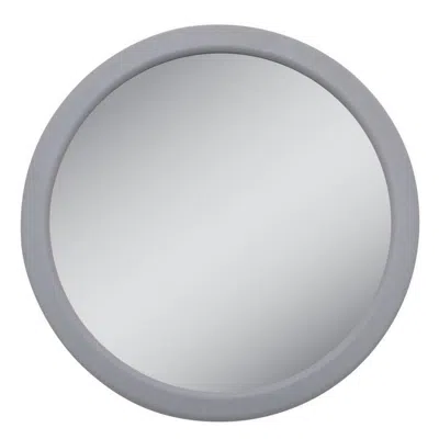Zadro E-z Grip Compact Mirror, 12x Magnification, Suction Cups - Gray