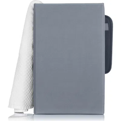 Zadro Foldable Towel Warmer In Gray