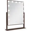 Zadro Hollywood Makeup Mirror In Chocolate