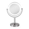 Zadro Laguna, Led Lighted Makeup Mirror With 10x/1x - Satin Nickel