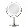 Zadro Laguna, Led Lighted Makeup Mirror With 5x/1x - Chrome In Silver