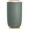 Zadro Large Bucket Towel Warmer In Bamboo/dark Green