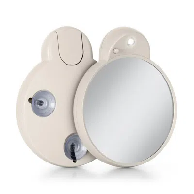 Zadro Led Lighted Compact Mirror With 10x, Suction Cups - Neutral