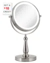 Zadro Led Lighted Dual Sided Vanity Mirror 8x/1x With $10 Credit