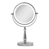 Zadro Led Lighted Makeup Mirror With 8x/1x Magnification - Chrome In Silver