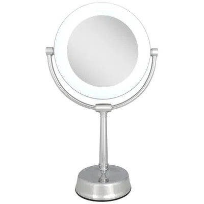 Zadro Lexington 20 3/4" High Chrome Plug-in Led Vanity Mirror