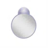 Zadro Lighted Compact Mirror With 10x Magnification & Retractable Suction Cups In Lavender