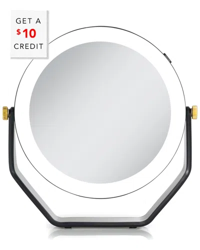 Zadro Lighted Makeup Mirror With Magnification With $10 Credit In Black