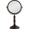 Zadro Makeup Mirror With 10x/1x Magnifications In Oil-rubbed Bronze