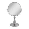 Zadro Makeup Mirror With 8x/1x Magnification - Satin Nickel In Metallic