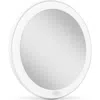 Zadro Rechargeable Led Lighted Compact Mirror With 3x Magnification In White