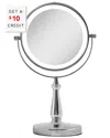 Zadro Surround Light Cordless Led Lighted Vanity Mirror With $10 Credit