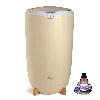 Zadro Towel Warmer With Aromatherapy Diffuser And Lavender Essential Oil In Bamboo/ivory