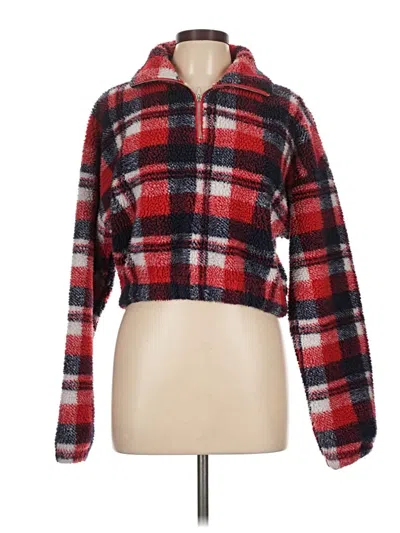 Pre-owned Zaful Cardigan Sweater In Red