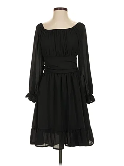 Pre-owned Zaful Casual Dress In Black