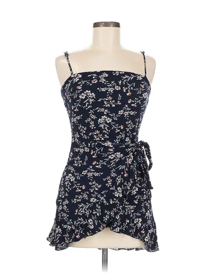 Pre-owned Zaful Casual Dress In Blue