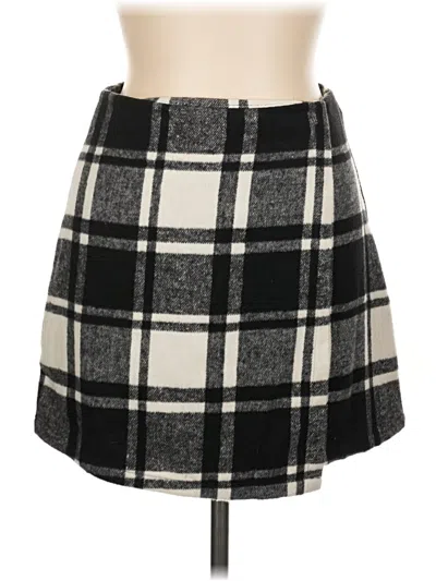 Pre-owned Zaful Casual Skirt In Black