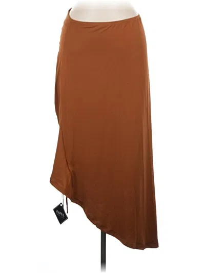 Zaful Casual Skirt In Brown