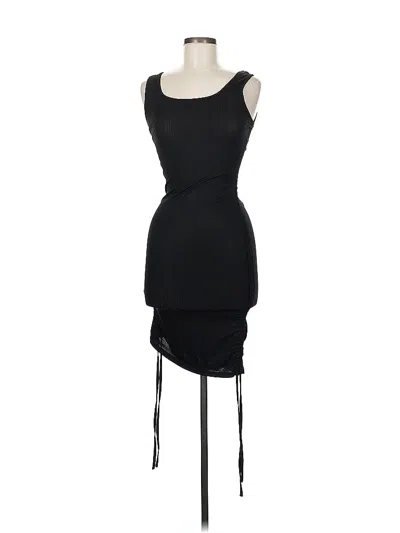 Pre-owned Zaful Cocktail Dress In Black