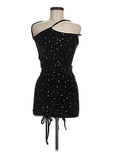 Pre-owned Zaful Cocktail Dress In Black