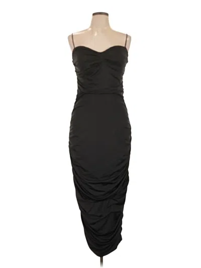 Pre-owned Zaful Cocktail Dress In Black