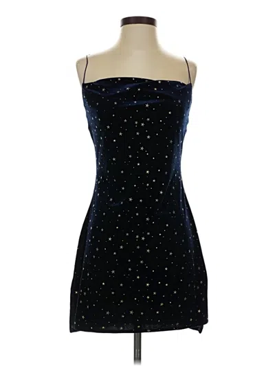 Pre-owned Zaful Cocktail Dress In Blue