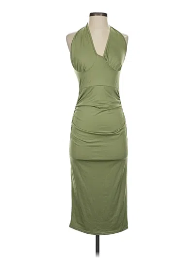 Pre-owned Zaful Cocktail Dress In Green