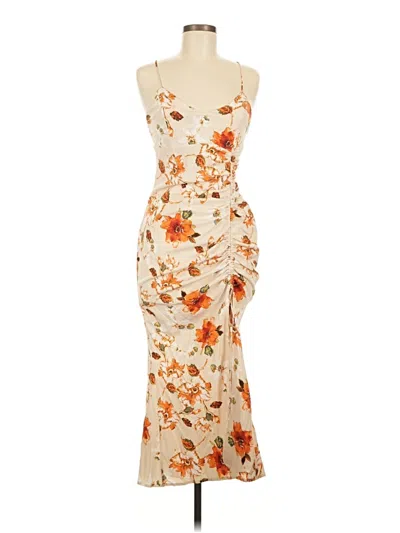 Pre-owned Zaful Cocktail Dress In Ivory