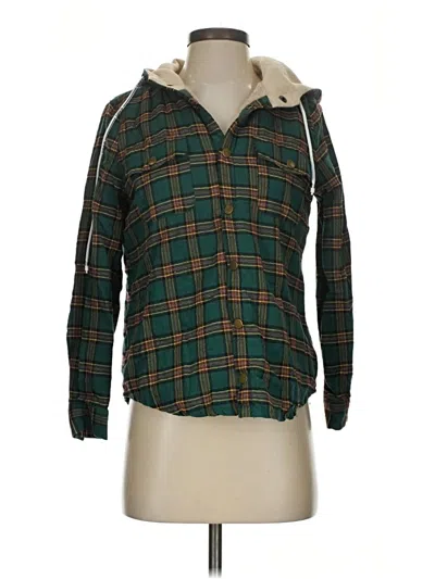 Pre-owned Zaful Jacket In Green