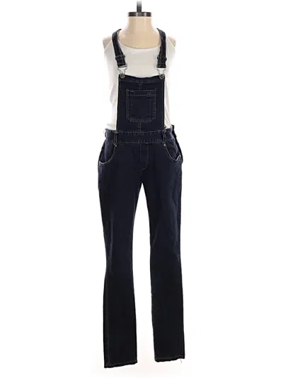 Pre-owned Zaful Overalls In Blue