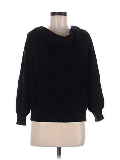 Pre-owned Zaful Pullover Sweater In Black