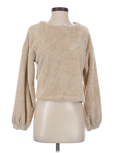 Pre-owned Zaful Pullover Sweater In Brown