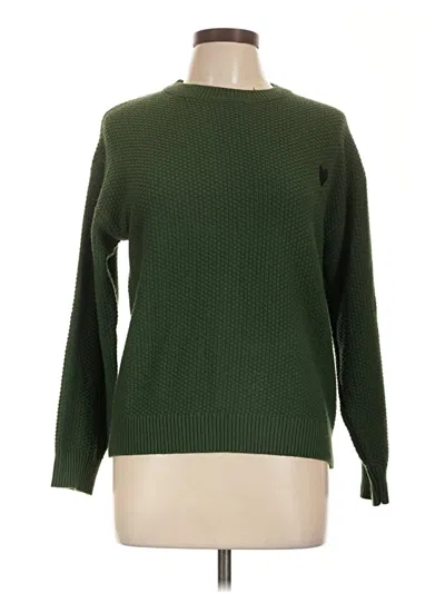 Pre-owned Zaful Pullover Sweater In Green