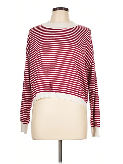 Pre-owned Zaful Pullover Sweater In Red