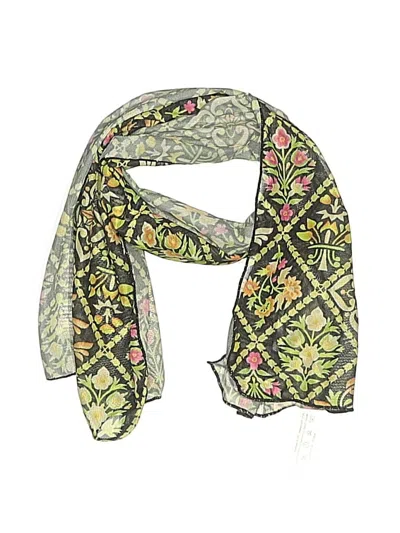 Pre-owned Zaful Scarf In Green