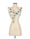 Zaful Sleeveless Blouse In Multi