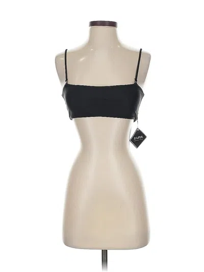 Pre-owned Zaful Sleeveless Top Black Sweetheart Neckline Tops