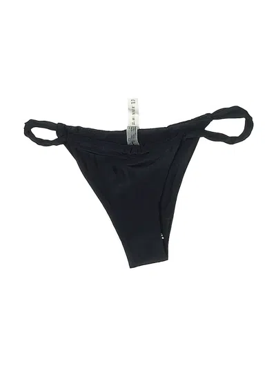 Pre-owned Zaful Swimsuit Bottoms In Black