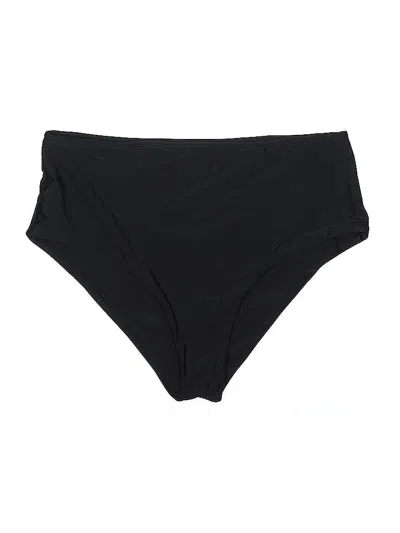 Pre-owned Zaful Swimsuit Bottoms In Black