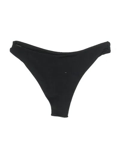 Pre-owned Zaful Swimsuit Bottoms In Black