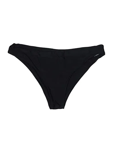 Pre-owned Zaful Swimsuit Bottoms In Black