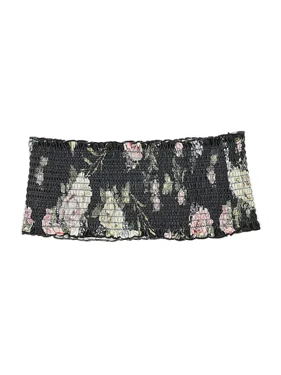 Pre-owned Zaful Swimsuit Bottoms In Black