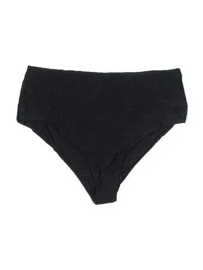 Pre-owned Zaful Swimsuit Bottoms In Black