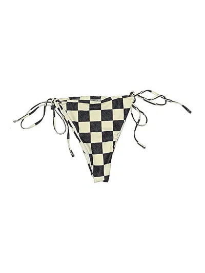 Pre-owned Zaful Swimsuit Bottoms In Black