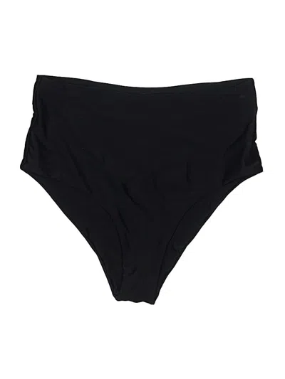 Pre-owned Zaful Swimsuit Bottoms In Black