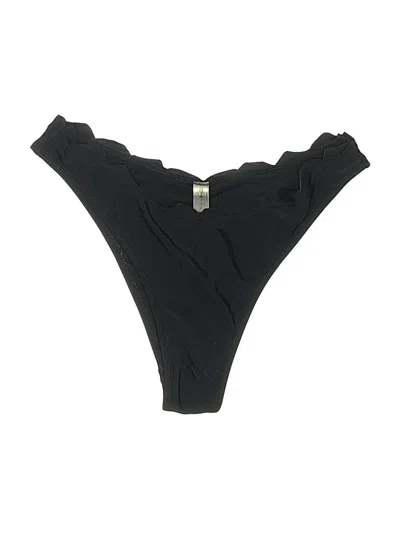 Pre-owned Zaful Swimsuit Bottoms In Black