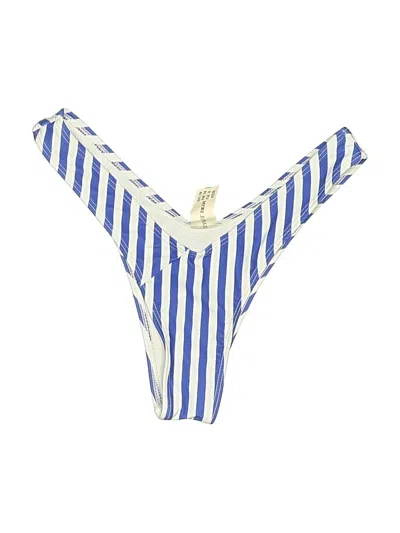Pre-owned Zaful Swimsuit Bottoms In Blue