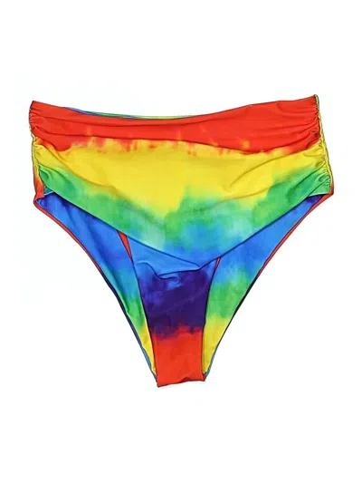 Pre-owned Zaful Swimsuit Bottoms In Blue