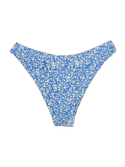 Pre-owned Zaful Swimsuit Bottoms In Blue